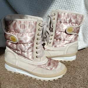 EUC COACH DOREAN BOOTS